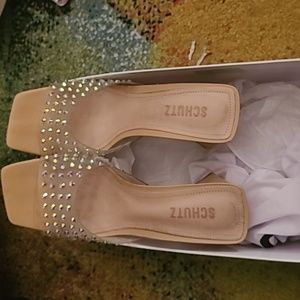 Schutz Lizah Crystal Heels